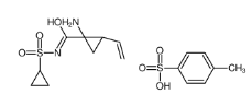 (1R,2S)-1-氨基-N-(环丙基磺酰基)-2-乙烯基环丙烷甲酰胺对甲苯磺酸盐-CAS:1028252-16-5