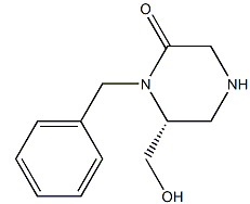 (R)-1-苄基-6-(羟甲基)哌嗪-2-酮-CAS:1217657-81-2