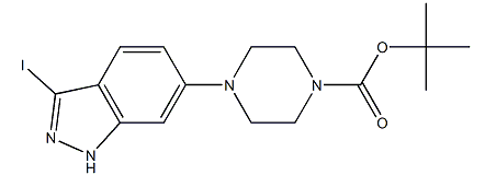 1-Boc-4-(3-碘-1H-吲唑-6-yl)哌嗪-CAS:744219-44-1