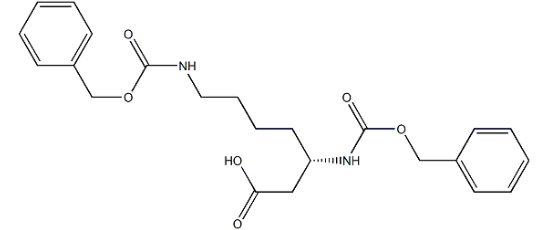 (3S)-N,N'-Bis-Cbz-3,7-二氨基庚酸-CAS:259195-59-0