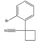 1-(2-溴苯基)-环丁烷甲腈-CAS:28049-62-9