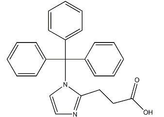 1-N-三苯甲游基咪唑-2-丙酸-CAS:675602-85-4