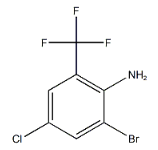 2-溴-4-氯-6-三氟甲基苯胺-CAS:912617-74-4