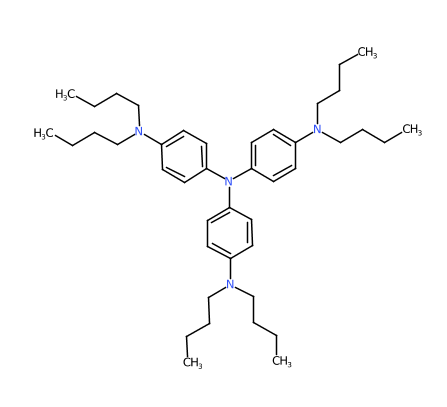 三[4-(二丁胺基)苯基]胺-CAS:47862-55-5