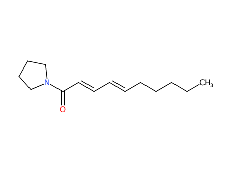 (2E,4E)-1-(吡咯烷-1-基)癸-2,4-二烯-1-酮-CAS:78910-33-5