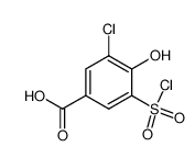 3-氯-5-(氯磺酰基)-4-羟基苯甲酸-CAS:1201663-81-1