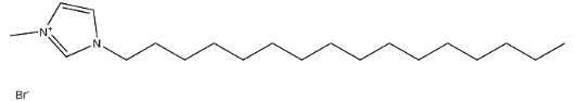 1-十六烷基-3-甲基咪唑溴盐-CAS:132361-22-9