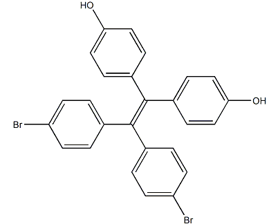 4,4'-(2,2-双(4-溴苯基)乙烯-1,1-二基)二酚-CAS:2029185-29-1