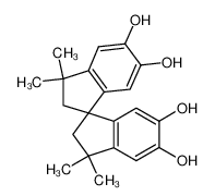 5,5',6,6'-四羟基-3,3,3',3'-四甲基-1,1'-螺双茚满-CAS:77-08-7