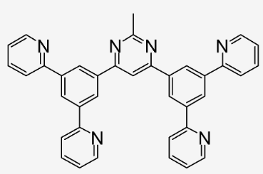 4,6-双(3,5-二(2-吡啶)基苯基)-2-甲基嘧啶-CAS:1266181-51-4