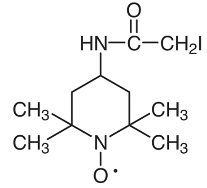 4-(2-碘代乙酰氨基)-2,2,6,6-四甲基哌啶-1-氧基 自由基-CAS:25713-24-0