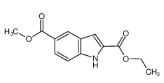 2-羧酸乙酯-5-羧酸甲酯吲哚-CAS:884494-66-0