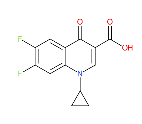 1-环丙基-6,7-二氟-1,4-二氢-4-氧代-3-喹啉甲酸-CAS:93107-30-3