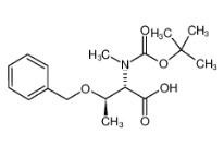 (2S,3R)-3-(苄氧基)-2-((叔丁氧羰基)(甲基)氨基)丁酸-CAS:64263-80-5