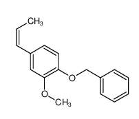 1-(苄氧基)-2-甲氧基-4-(1-丙烯基)苯-CAS:120-11-6