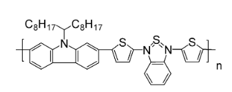 聚[[9-(1-辛基壬基)-9H-咔唑-2,7-二基]-2,5-噻吩二基-2,1,3-苯并噻二唑-4,7-二基-2,5-噻吩二基]-CAS:958261-50-2