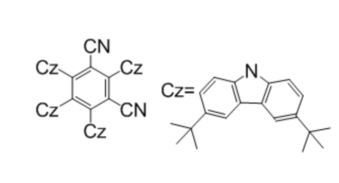 2,4,5,6-四(3,6-二叔丁基-9-咔唑基)-间苯二腈-CAS:1630263-99-8