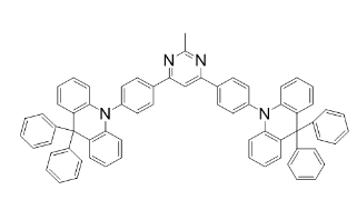 2-甲基-4,6-双[4-(9,9-二苯基-9,10-二氢吖啶)苯基]嘧啶-CAS:2019165-20-7