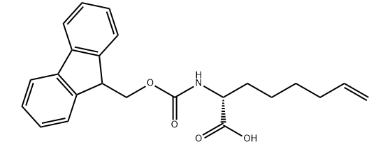(R)-2-((((9H-芴-9-基)甲氧基)羰基)氨基)辛-7-烯酸-CAS:1208226-88-3
