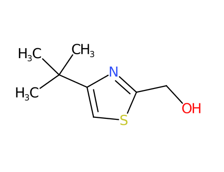 (4-叔丁基-2-噻唑基)甲醇-CAS:475059-74-6