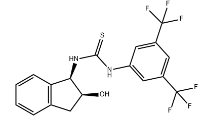 1-(3,5-二(三氟甲基)苯基)-3-((1R,2S)-2-羟基-2,3-二氢-1H-茚-1-基)硫脲-CAS:871828-95-4