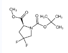 (S)-1-叔丁基 2-甲基 4,4-二氟吡咯烷-1,2-二羧酸酯-CAS:203866-17-5