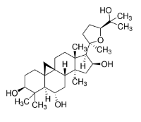 (2aR,3R,4S,5aS,5bS,7S,7aR,9S,11aR,12aS)-3-((2R,5S)-5-(2-羟基丙烷-2-基)-2-甲基四氢呋喃-2-基)-2a,5a,8,8-四甲基十六氢环戊并[a]环丙烷并[e]菲-4,7,9-三醇-CAS:78574-94-4