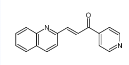 1-(吡啶-4-基)-3-(喹啉-2-基)丙-2-烯-1-酮-CAS:4382-63-2