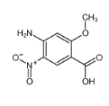 2-甲氧基-4-氨基-5-硝基苯甲酸-CAS:59338-84-0