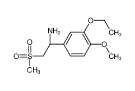 (S)-1-(3-乙氧基-4-甲氧基苯基)-2-(甲基磺酰基)乙胺-CAS:608141-42-0