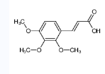 2,3,4-三甲氧基肉桂酸-CAS:33130-03-9