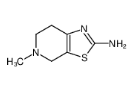 5-甲基-4,5,6,7-四氢噻唑并[5,4-c]吡啶-2-胺-CAS:17899-48-8