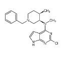N-((3R,4R)-1-苄基-4-甲基哌啶-3-基)-2-氯-N-甲基-7H-吡咯并[2,3-d]嘧啶-4-胺-CAS:923036-25-3