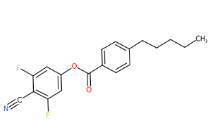 4-氰基3,5-二氟苯基4-戊基苯甲酸酯-CAS:123843-69-6