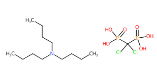 三丁胺(二氯亚甲基)二(膦酸酯)-CAS:163706-61-4