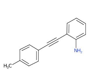 2-(对甲苯基炔基)苯胺-CAS:124643-45-4