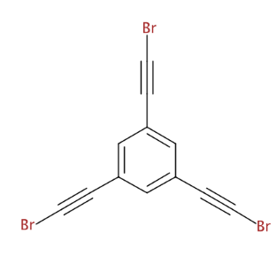 1,3,5-三(溴炔基)苯-CAS:177738-26-0