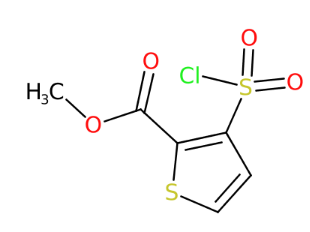 3-(氯磺酰)-2-噻吩羧酸甲酯-CAS:59337-92-7