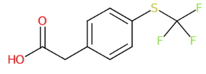 对三氟甲硫基苯基乙酸-CAS:243977-23-3