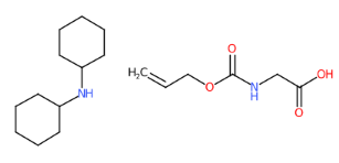 2-(((烯丙氧基)羰基)氨基)乙酸 二环己胺盐-CAS:110637-40-6