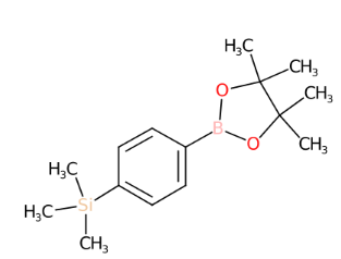 4-三甲硅基苯硼酸频呐醇酯-CAS:1186026-67-4