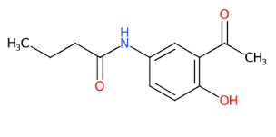 2-乙酰基-4-丁酰氨基苯酚-CAS:40188-45-2