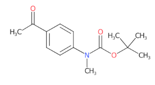 (4-乙酰基苯基)(甲基)氨基甲酸叔丁酯-CAS:907209-80-7