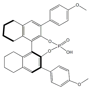 (S)-3,3'-双(4-甲氧基苯基)-5,5',6,6',7,7',8,8'-八氢-1,1'-联萘酚磷酸酯-CAS:2635339-85-2