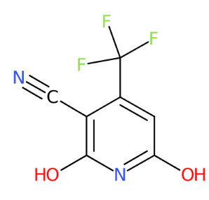 3-氰基-2,6-二羟基-4-(三氟甲基)吡啶-CAS:3335-46-4