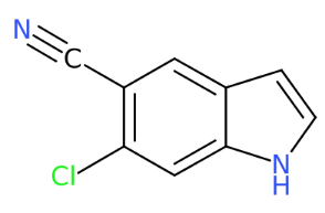 6-氯吲哚-5-甲腈-CAS:1423120-66-4