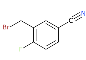 3-(溴甲基)-4-氟苯腈-CAS:856935-35-8