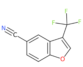 3-三氟甲基苯并呋喃-5-甲腈-CAS:1823954-84-2