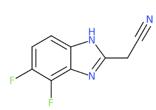 2-(氰基甲基)-4,5-二氟苯并咪唑-CAS:1500714-70-4