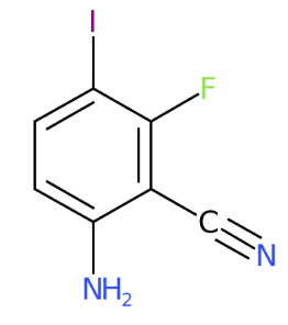 2-氟-3-碘-6-氨基苯腈-CAS:1000577-82-1